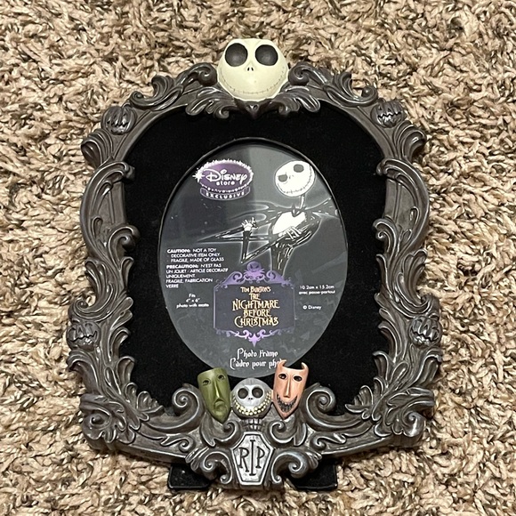 Nightmare Before Christmas Picture Frame 